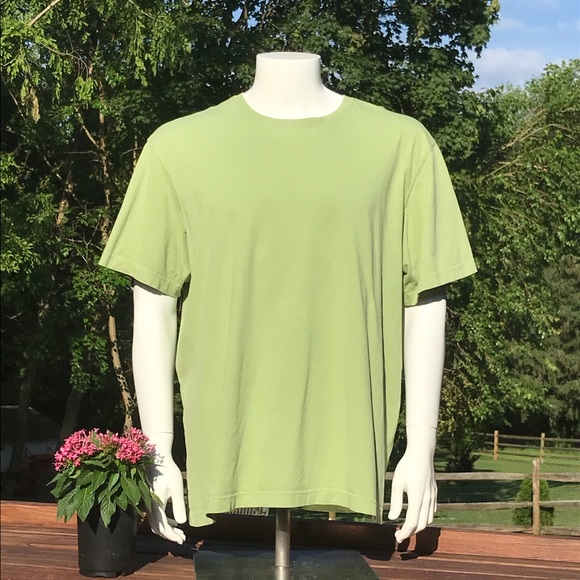 Eddie Bauer Cotton T Shirt 2xl Green 